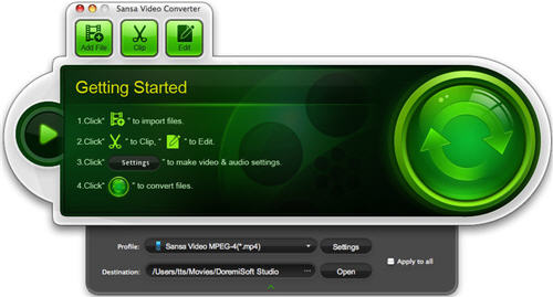 sanza media converter