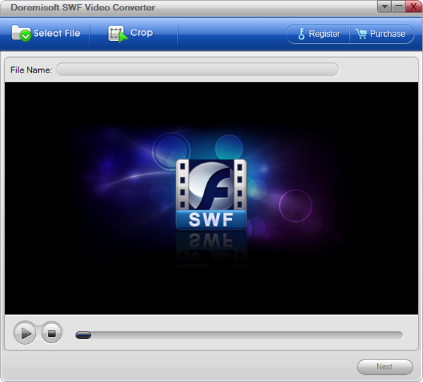 Doremisoft SWF Video Converter screenshot